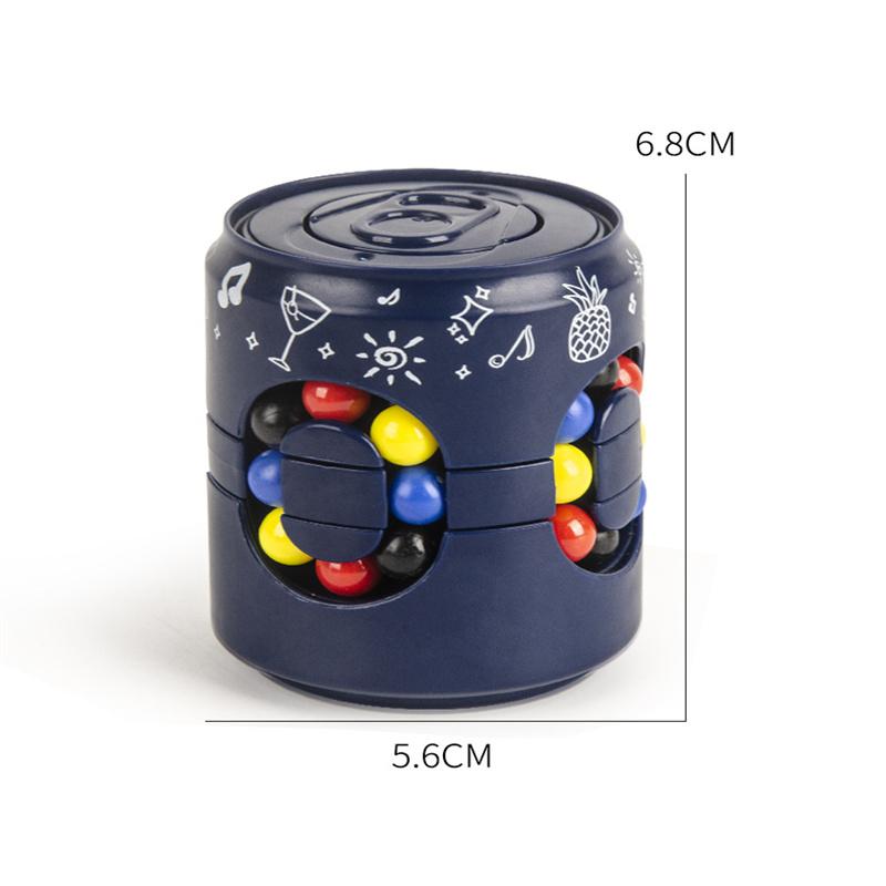 Magiczna Fasola Puszka Kostka Puzzle, Magiczna Kostka I Fidget Spinner, Obrotowa Zabawka Fidget Cube