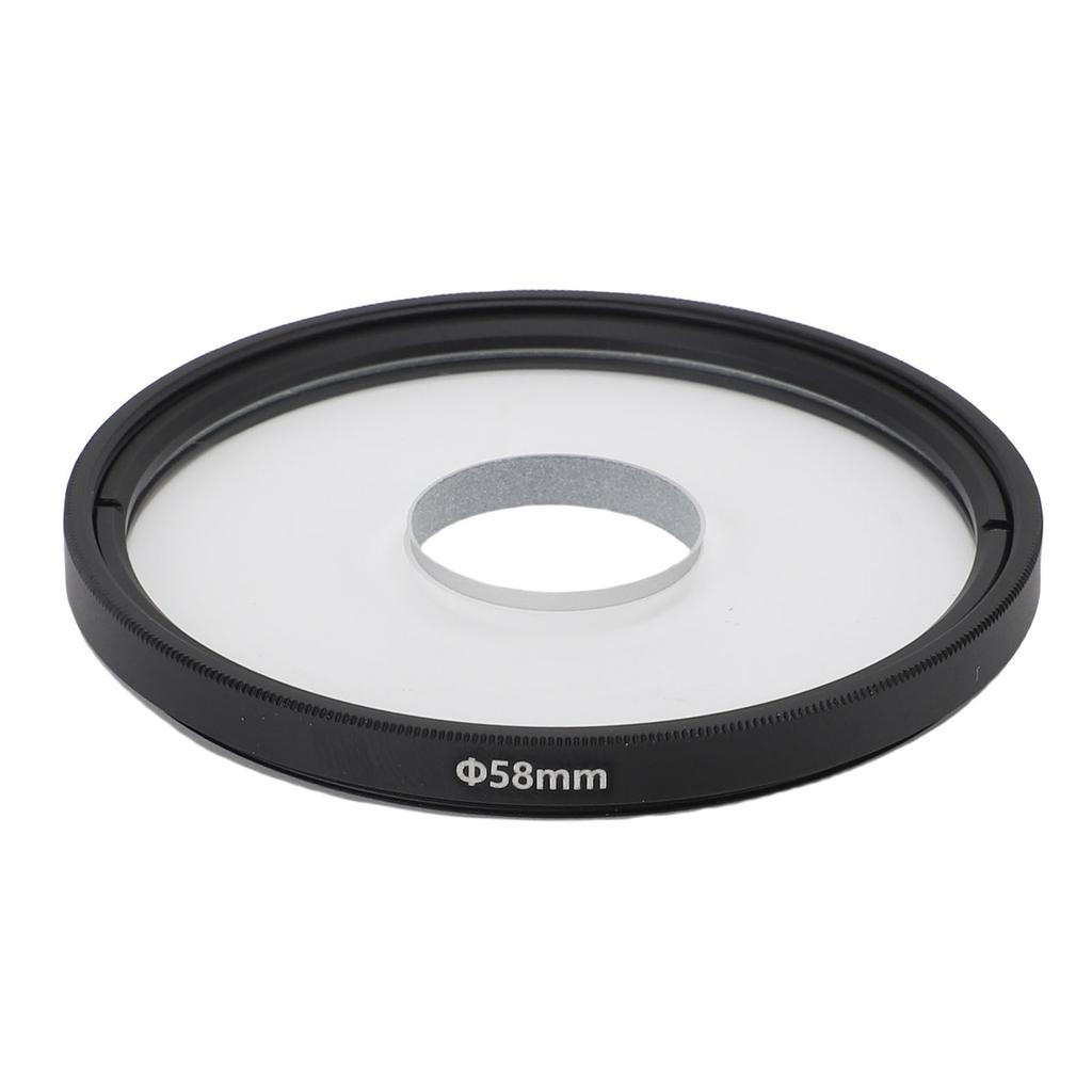 58mm Center Exposure Edge Blur Filter Optical Glass Multi Layer Coating Closeup Portrait Special Effect Camera Filter