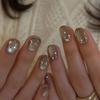 12 Grids/Box Nail Art Sequins Kit Mixed Shape DIY Nail Embellishments  Manicure Accessories