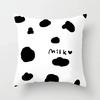 VIKAMA Minimalist Black White Cushion Cover Aesthetic Geometric Print Sofa Pillow Cover Living Room Car Soft Home Decor