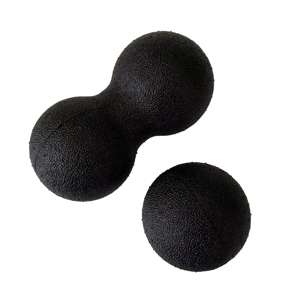 EPP 8cm Peanut Massage Ball High Density Muscle Relaxation Yoga Fitness Myofascia Ball for Pain Relief and Body Recovery