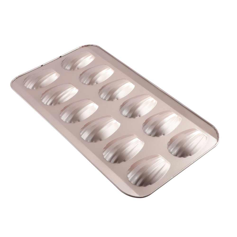 Non Stick Cooking Cake Tools Kitchen Biscuit Pan Madeleine Mold Cookie Mould Baking Tray