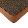 Michael Kors Jet Set Travel Medium Shoulder Bag Leather Brown Women 55H3RBN Used