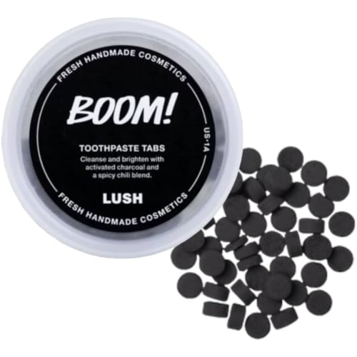 

BOOM | Toothpaste Tablets, 45g | Cola-Flavored | For Bad Breath, Oral Care, and Etiquette | Portable, Travel-Friendly
