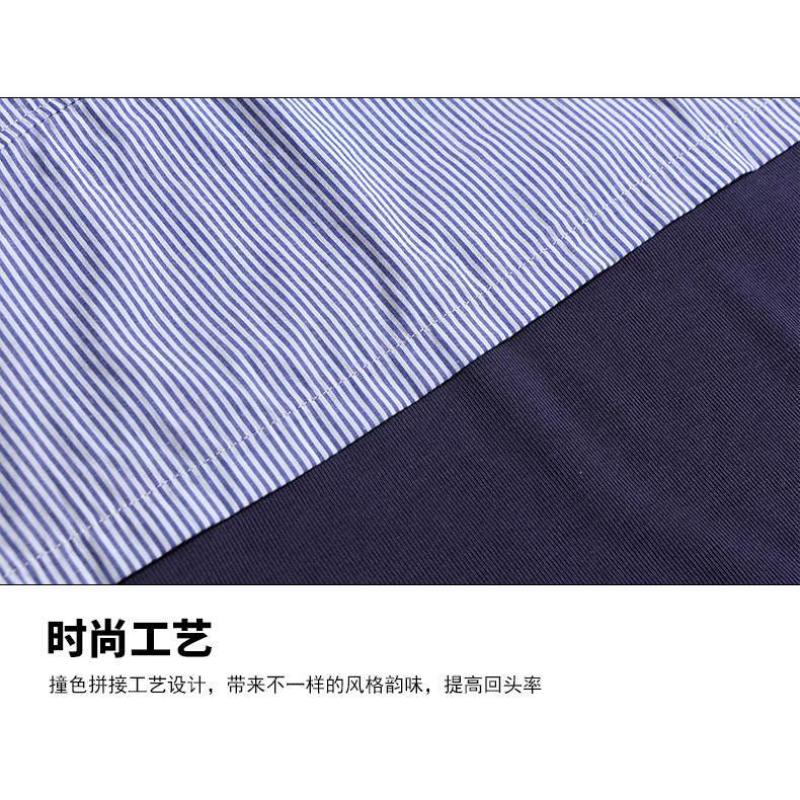 Plus Size Womens Loose Hooded Sweatshirt Middle Age Mom Striped Patchwork Tummy Cover Top