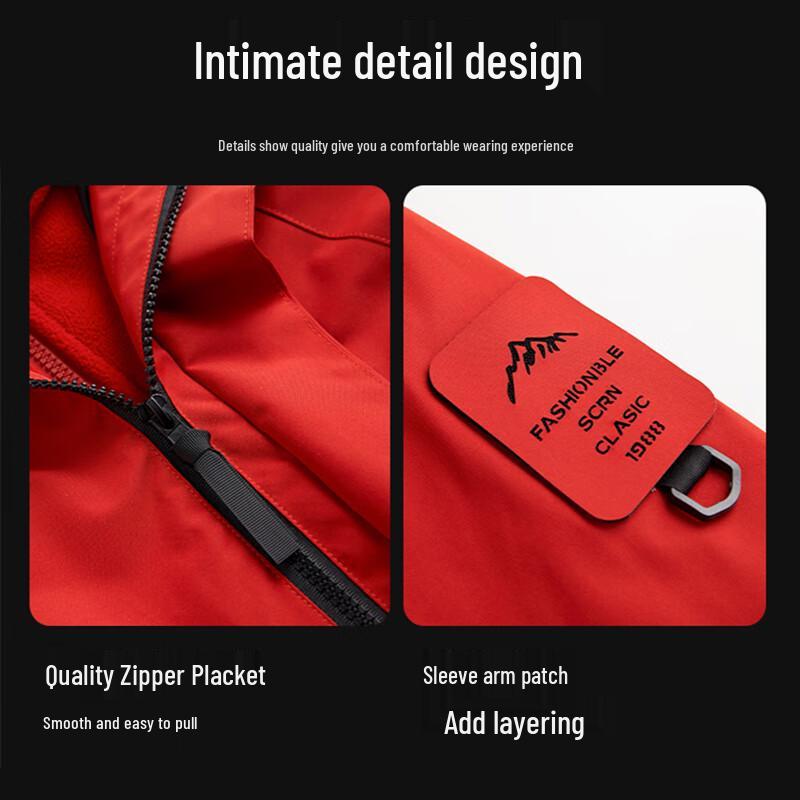 JEEP SPIRIT 3-in-1 Windproof Waterproof Outdoor Jacket