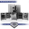 4Pcs Anti Vibration Pads for Washing Machine, Stops Washer Dryer Moving, Prevents Noise, Vibration Transfer, Antivibration Stabilizer Support Feet Mat