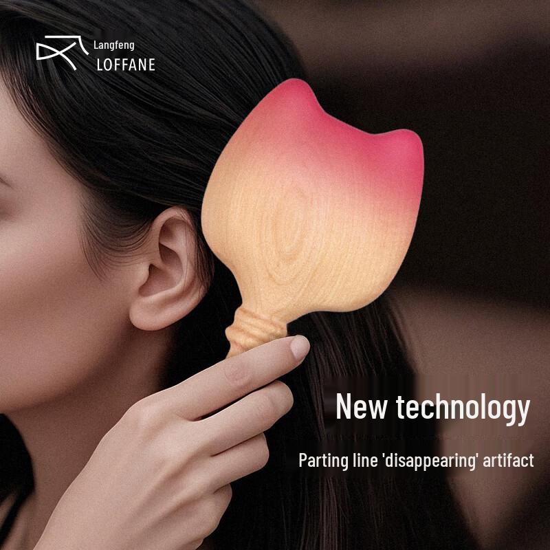 Natural Wooden Air Cushion Massage Comb