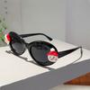 KAMMPT Women's Trendy Christmas Sunglasses Cute Cartoon Props Original Brand Design Chic Sun Glasses Party Decor Gifts