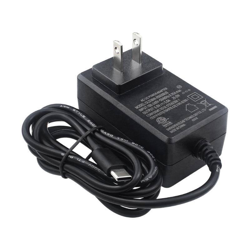 High Current 5V5A Power Adapters With Overloads Protections For High Performances Devices And Stable Voltages Supply