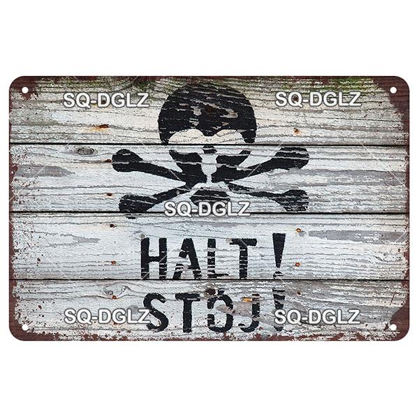 [SQ-DGLZ] Vintage Retro Achtung Berlin Tin Sign Metal Sign Shop Plate Home Bar Wall Sticker Decoration Plaque Poster Decor Gift