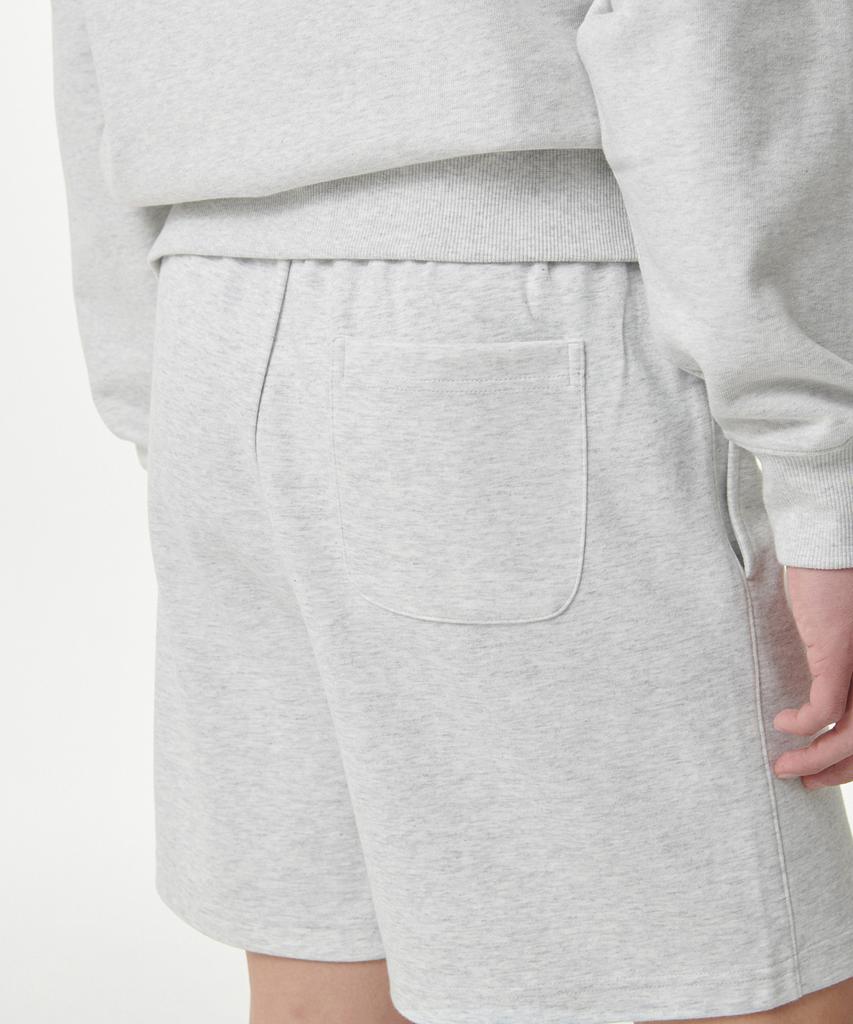 MUSINSA STANDARD [Cooltandard] Boxer Fit Sweat Shorts [Melange Light Grey]