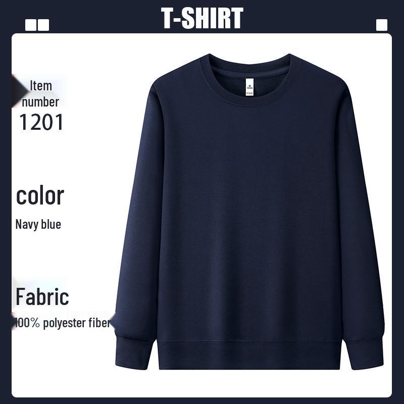 2025 Women's Custom Thick Loose Round Neck Hoodie - Autumn/Winter Fashionable Casual Long Sleeve Workwear Uniform