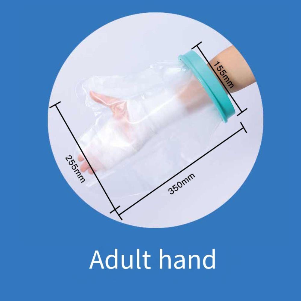 Bath Protective Ring Sleeve for Shower Long Protector To Keep Wounds Dry Waterproof Arm Cast Cover