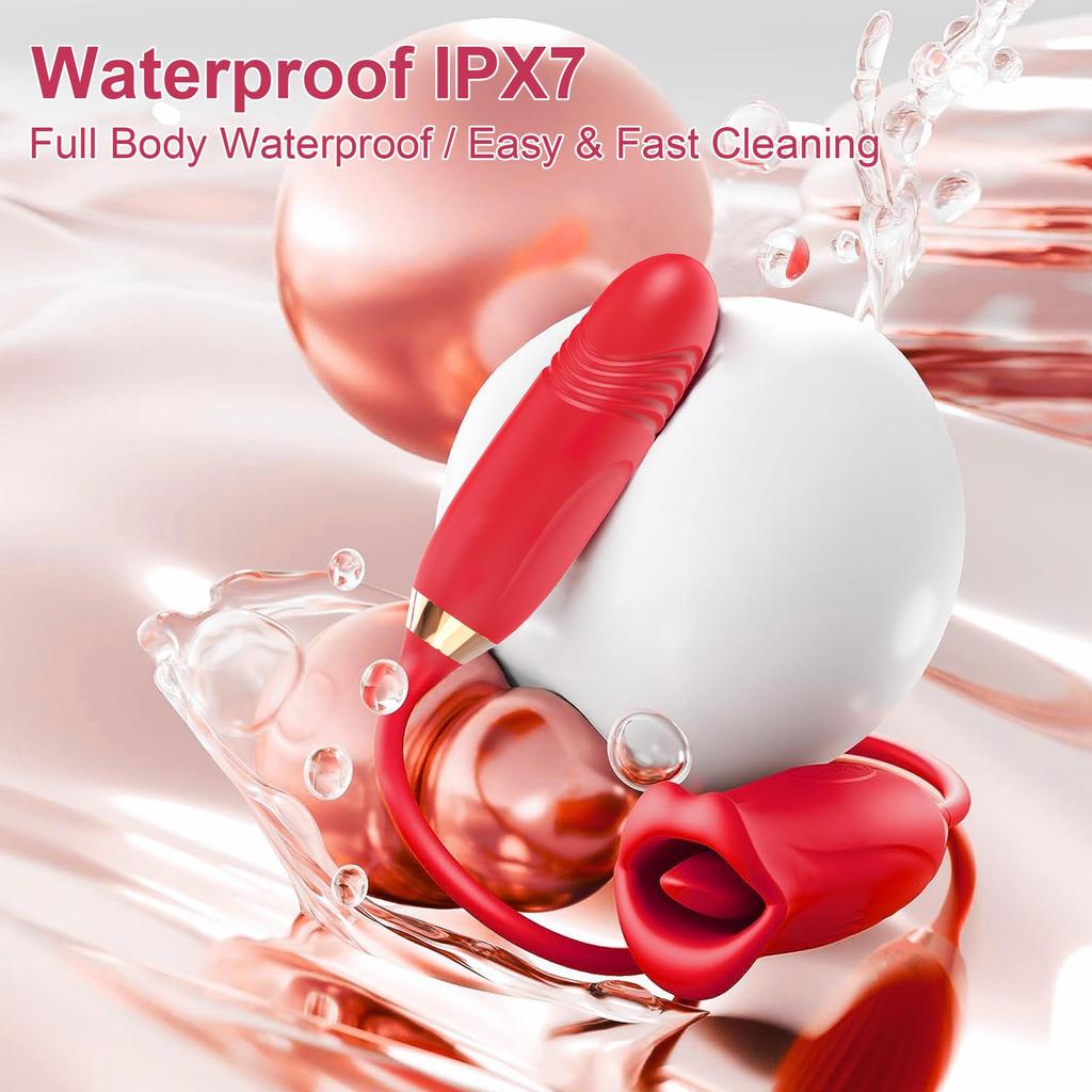 International Best-Selling Vibrating Tongue Massager for Women - Oral Pleasure Adult Toy