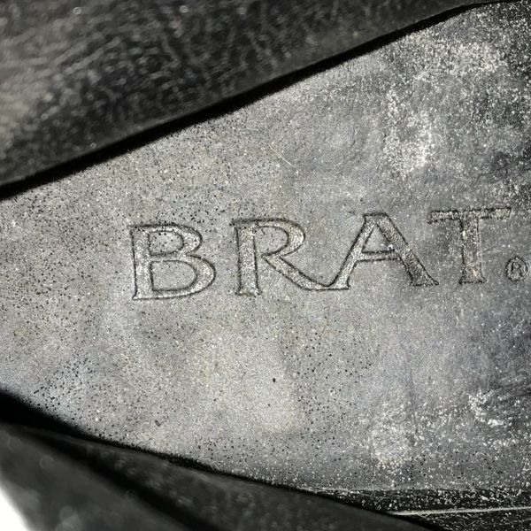 Made in Japan BRAT Leather Chukka Short Boots Men’s 26.0 Black(USED)