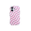 Niche Feng Shui Wave Pattern Compatible with iPhone 16 Pro Max Apple 17 Phone Case 15/14 Two-in-One Film Case