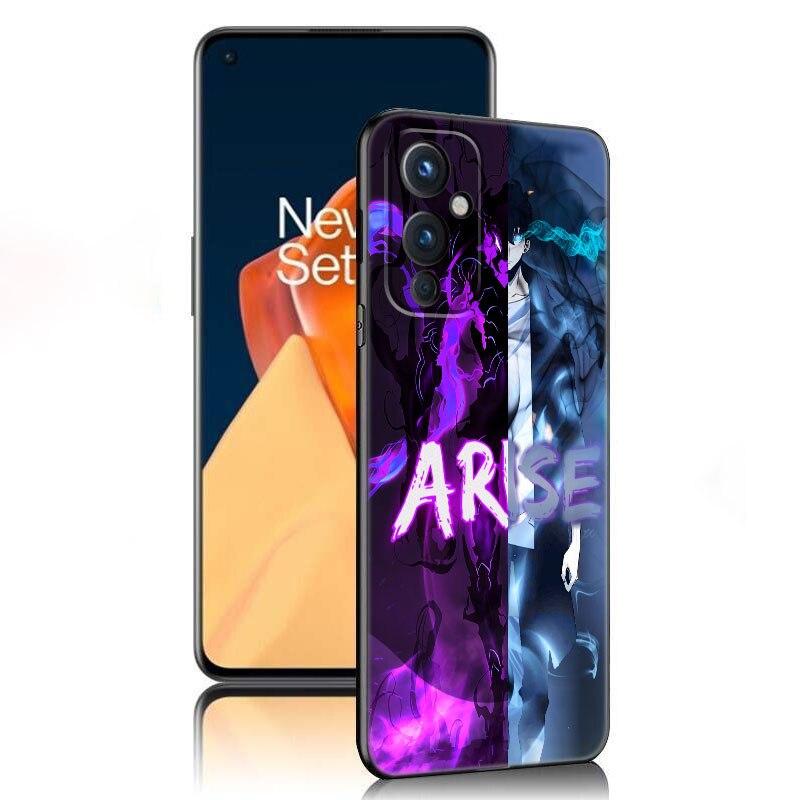 Anime Solo Leveling Phone Case For OnePlus 7T 8T 9RT 10R Pro 6T Nord 2T CE2 N10 N20 N100 N200 ACE 5G Soft TPU Black Cover