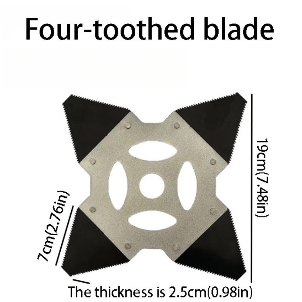 Extra Thick Lawn Mower Cutter American Style Manganese Steel Cutter 4T Cutter Lawn Care