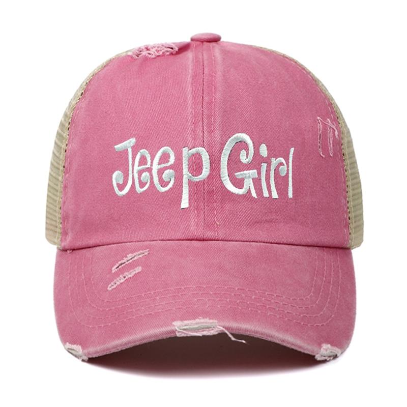 Buy Women Washed Ripped Letters 