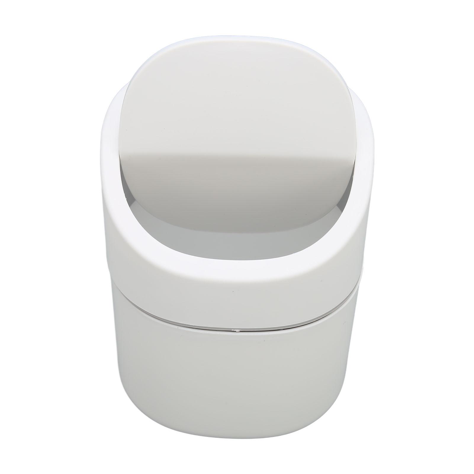 

Настольный мусорный бак с кнопкой откидной крышкой уменьшает запах мусорный бак сборщик мусора емкостью 2 л