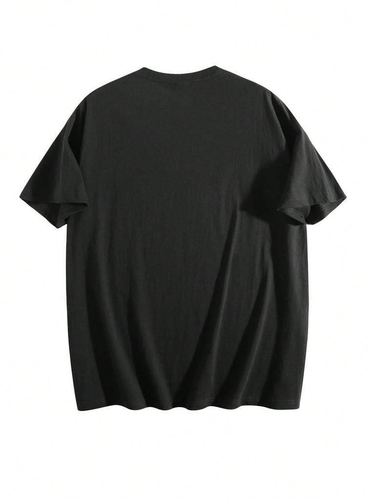 Mens Clothes T Shirts for Men Casual Style Design with Airplane Print  Pure Cotton Fabric Comfortable and Breathable Loose Fit