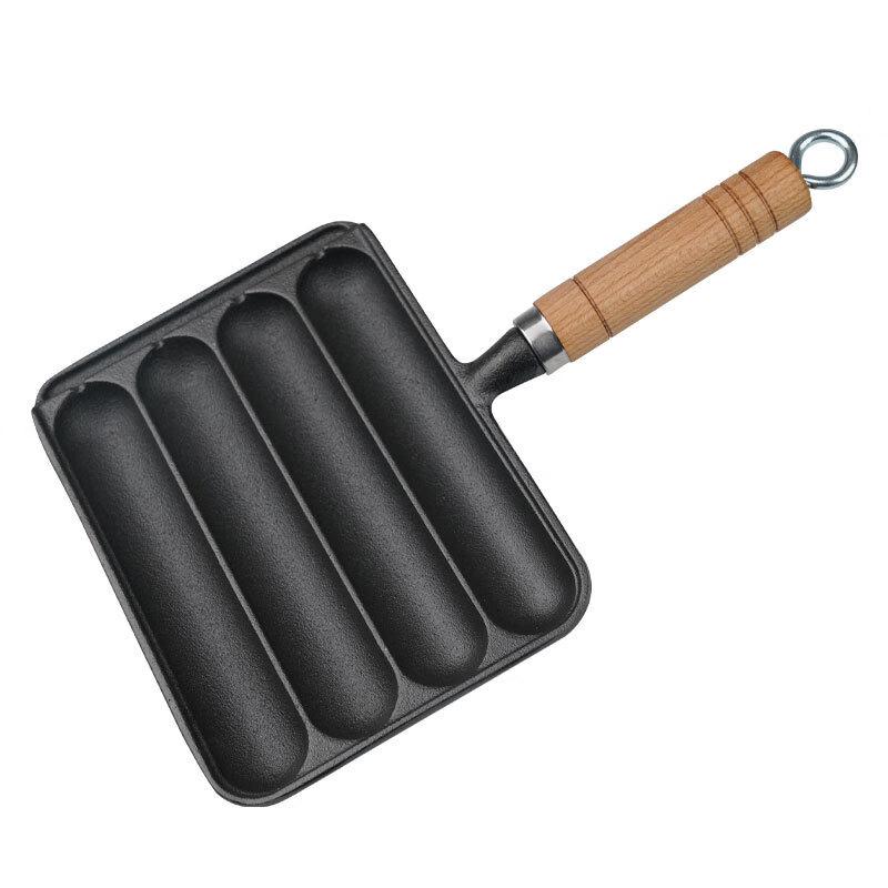 Cast Iron Crispy Sausage Grill Pan