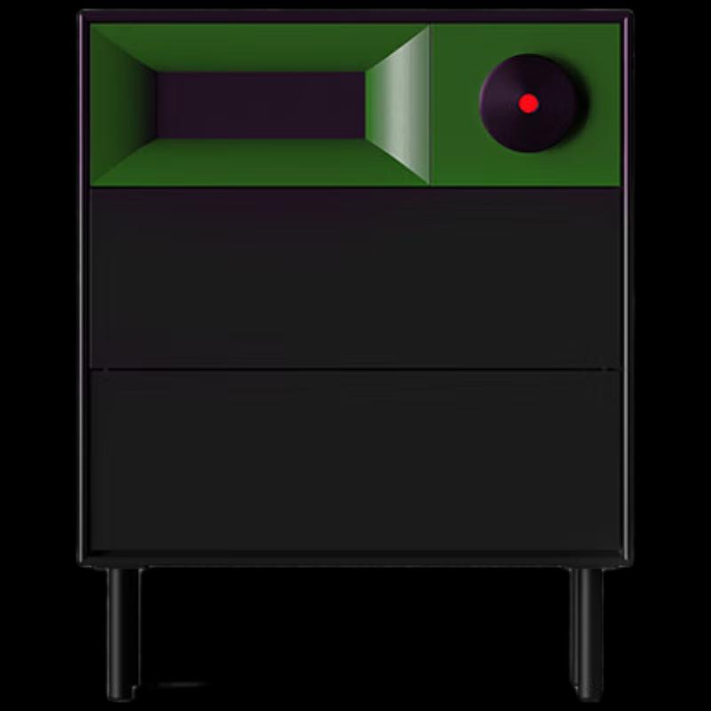 MORRORART S1 Wood Bedside Speaker with Wireless Charger & Ambient Light