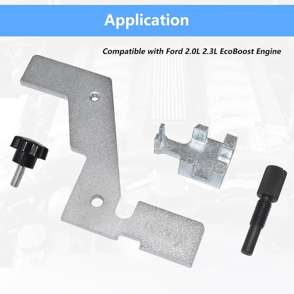 303-748, 303-1521, 303-1565 Timing Tool Kit, Compatible With Ford 2.0L 2.3L EcoBoost Engine