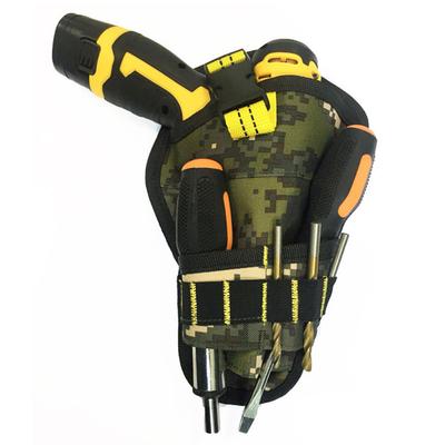 Heavy Duty 900D Oxford Cloth Drill Holster Tool Belt Pouch Bit Holder Hanging Waist Bag Drill Tool