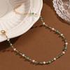 Kinitial Bohemian Women's Anklets Beads Stone Anklet Summer Beach Anklets On Foot Ankle Bracelets For Women Leg Chain