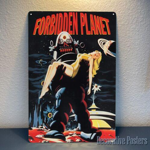Forbidden Planet Movie Metal Poster Collectable Tin Sign xcm PlateAluminum 20x30cm(7.8x11.8inch)