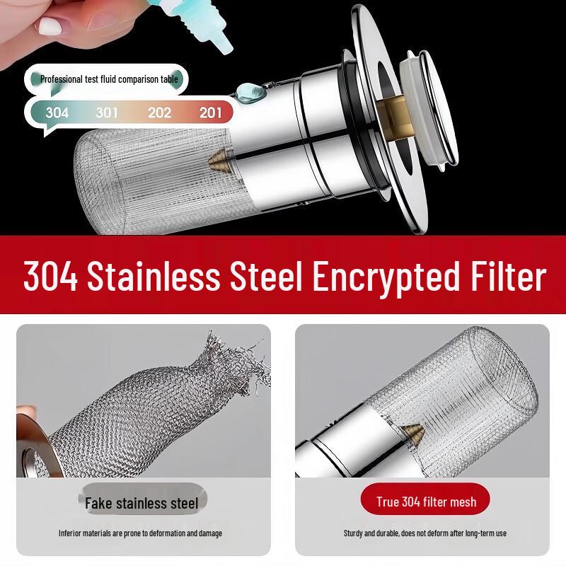 Jialifang Pop-Up Basin Drain Stopper