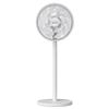 SAST Electric Fan Floor Fan For Home Mute Electronic Fan Vertical Power Saving 15 Leaves Strong Shaking Head Fan