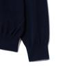 YALE Supima Cotton Raglan Collar Knit Dark Navy