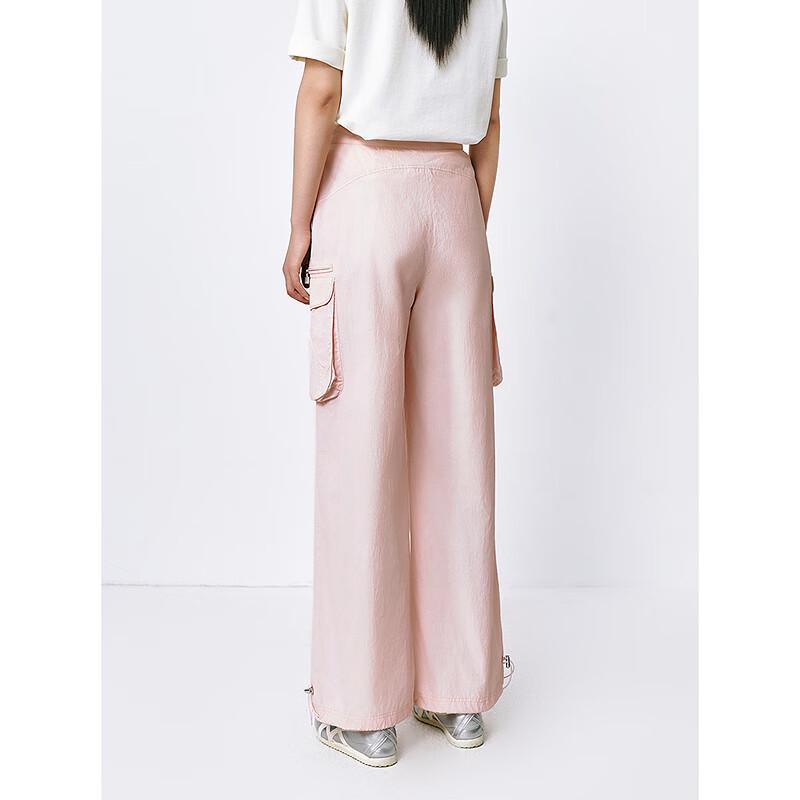 PEACEBIRD Women's High-Waist Cargo Jogger Pants