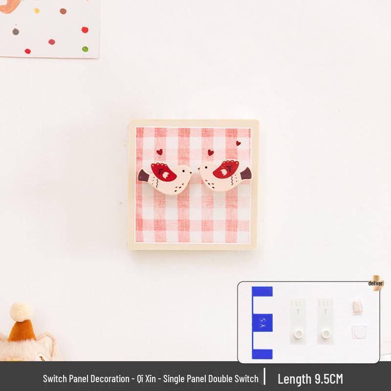Ying Cute Light Switch & Socket Cover for Kids' Room - Decorative Wall Protector