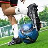 Neue Herren-Fußballschuhe Training Jungen Outdoor-Sport Fußballstiefel Erwachsene Lange Stollen Rutschfeste Stollen Atmungsaktiv Spiel Komfortabel
