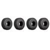 RC Tires 1.9inch 4Pcs RC Rubber Tyre Set Mud Wheel Tires for 1:10 RC Crawler SCX10 AXI03007 Gen8