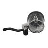 Motorcycle Front Brake Pump Cup, Clutch Cylinder Fluid Reservoir Tank with Curved Bracket