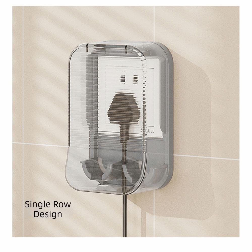 Clear Outlet Cover Self-Adhesive Socket Plate Guard Waterproof Socket Cover Bathroom Switch
