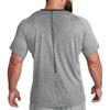 Nike All-Over Print Logo Crew Neck T-Shirt Men Tops Grey DM4753-010