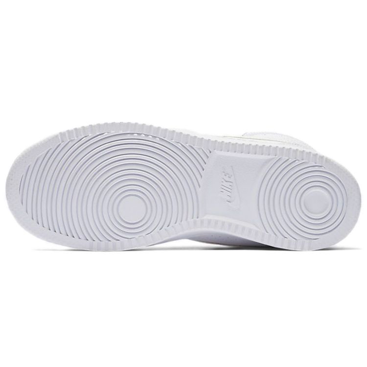 Nike Court Borough Mid Synthetic Leather Comfortable Sports Slip Resistant Durable Mid Top Sneakers Women sneakers White 844906-110