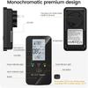 Compact Device Methane Detector 4-in-1 Design Gas Leak Alarm Temperature Monitor  Indoor Spaces