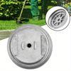 2Pcs Metal Grass Cover Guard Blade Base Garden Electric Lawn Mower Knives Accessories Wireless Charging Trimmers Kit