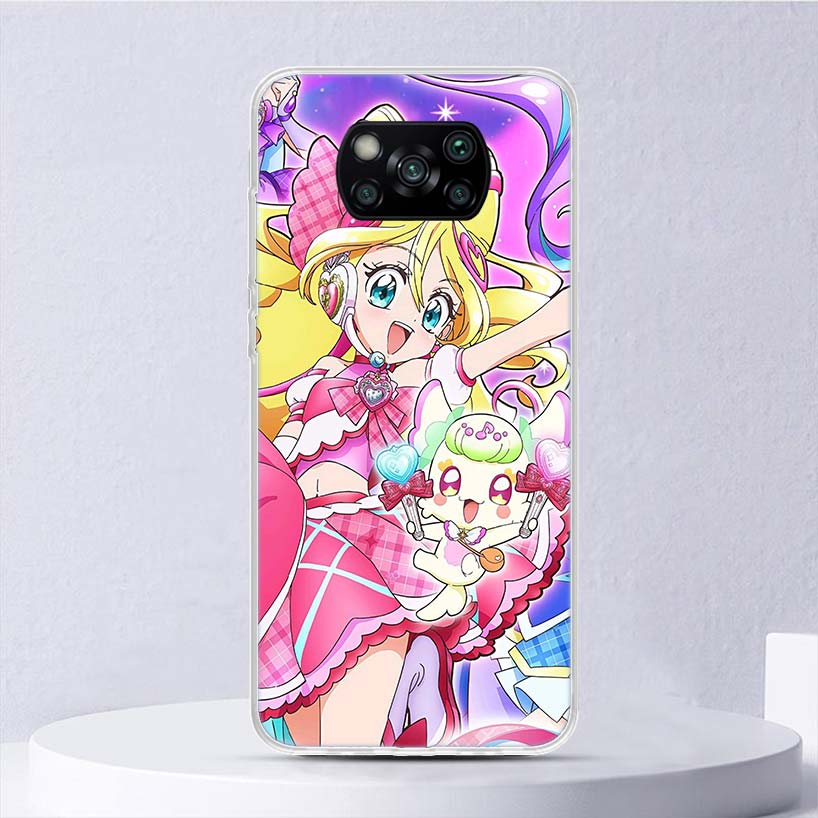 Pretty Cure Anime Soft Case For Xiaomi Poco X7 X6 X5 X4 X3 Nfc F7 Ultra F6 F5 Pro Phone Cover F4 Gt F3 M5S M4 M3 M5 M6 Coque
