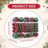150 Pieces Christmas Ball Ornaments Baubles Hanging Balls Xmas Decorations for Home