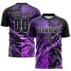 Customized Name Number Football Jersey Men Colorful Geometric 3D Print  Sports T Shirt Summer Trend Novelty Team Top