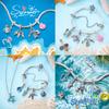 Summer Charms Copper Luminous Ocean Series Pendants Crab Whale Charms Beads Fit Original Bracelet Fine Diy Jewelry