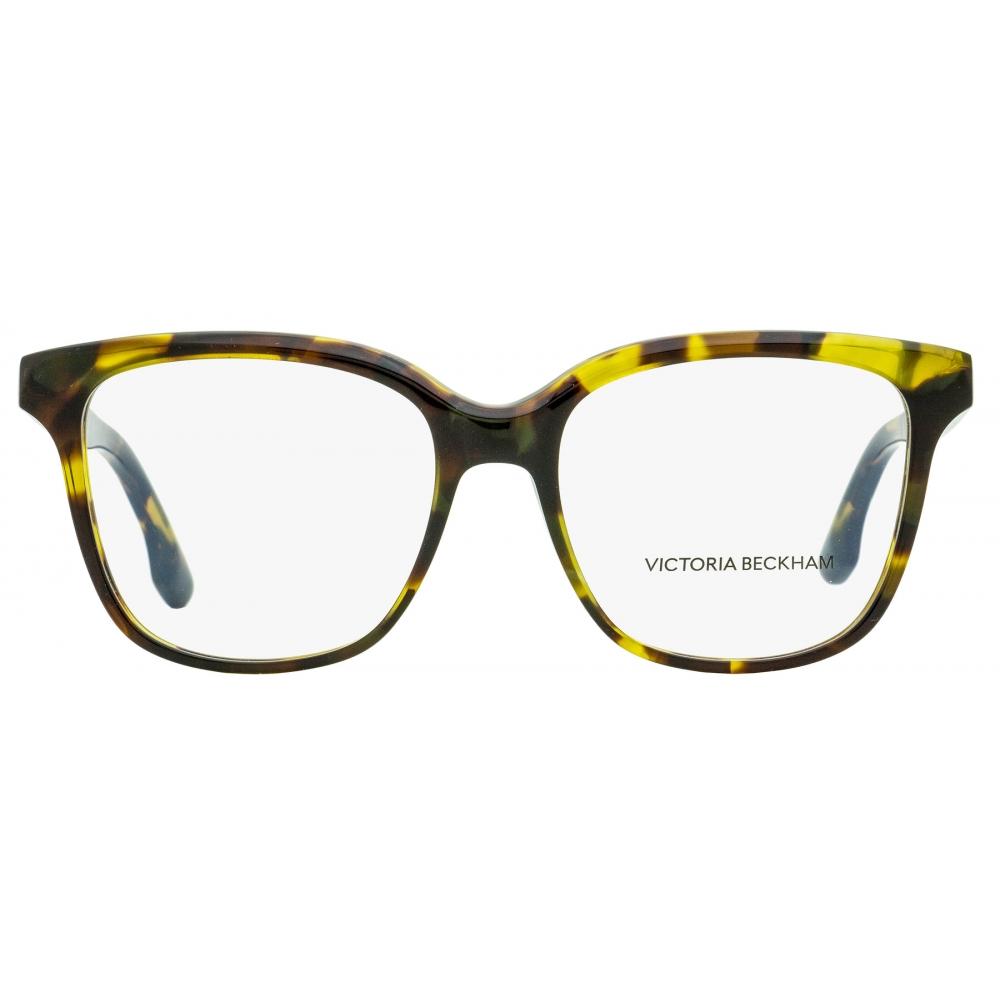 Victoria Beckham Women S Square eyeglaSSeS Vb2608 341 Green tortoiSe 54mm 341